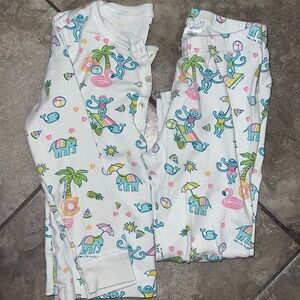 Roller rabbit, kids, pool party, pajamas